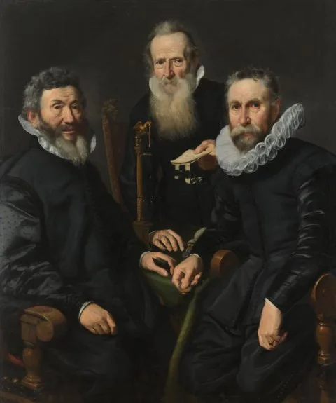 Thomas de Keyser, Group Portrait of an Unidentified Board of Governors