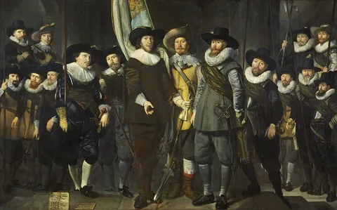 Thomas de Keyser, Officers and other civic guardsmen of the IIIrd District of Amsterdam, under the command of Captain Allaert Cloeck and Lieutenant Lucas Jacobsz Rotgans