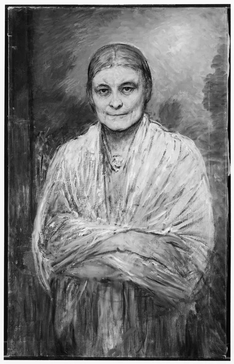 Bertha Wegmann, Selfportrait