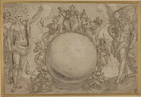 Maerten de Vos, Apollo, Diana, and Time with the Cyclic Vicissitudes of Human Life