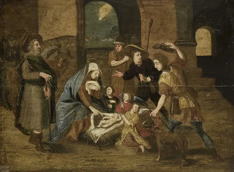 Maerten de Vos, Adoration of the Shepherds