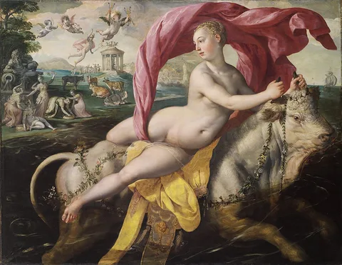 Maerten de Vos, The Rape of Europa