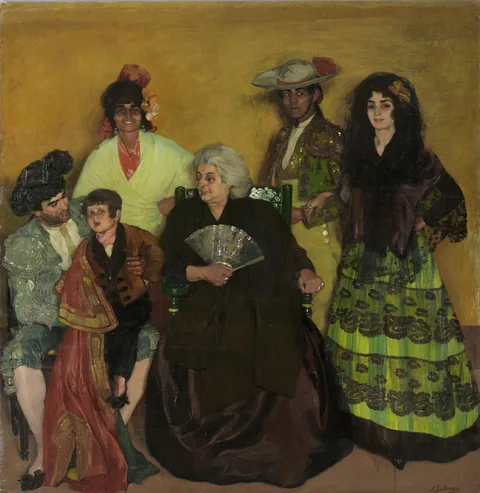 Ignacio Zuloaga, The Family of the Gypsy Bullfighter