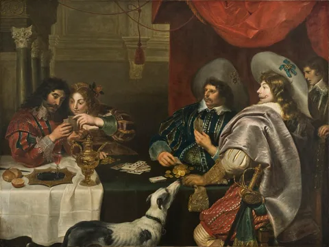 Cornelis de Vos, The Card Game