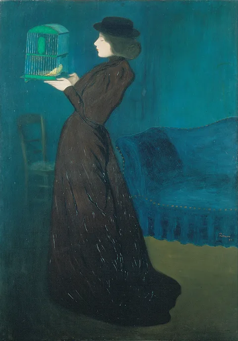 József Rippl-Rónai, Woman with a Birdcage