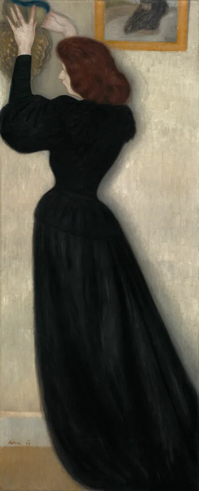 József Rippl-Rónai, Slender Woman with Vase