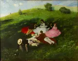 Pál Szinyei Merse, Picnic in May