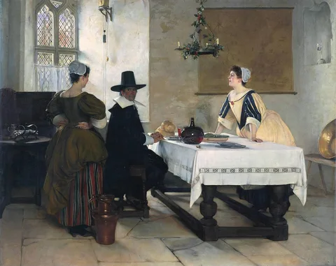 Francis Davis Millet, Between Two Fires