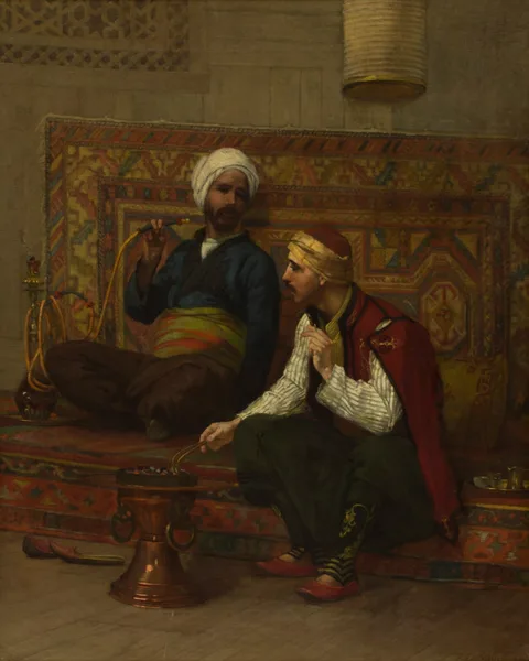 Francis Davis Millet, A Turkish Cafe