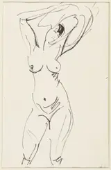 Rik Wouters, Standing Female Nude