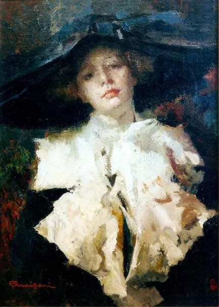 Giuseppe Amisani, Portrait of Lyda Borelli