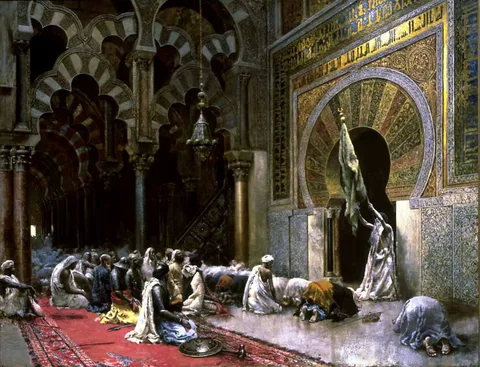 Edwin Lord Weeks, Interior of a Mosque at Cordova