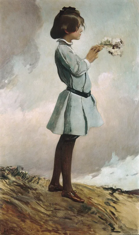John White Alexander, Geraldine Russell
