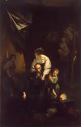 Nicolas François Octave Tassaert, Death of Correggio