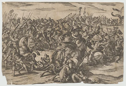 Antonio Tempesta, The Death of Camilla