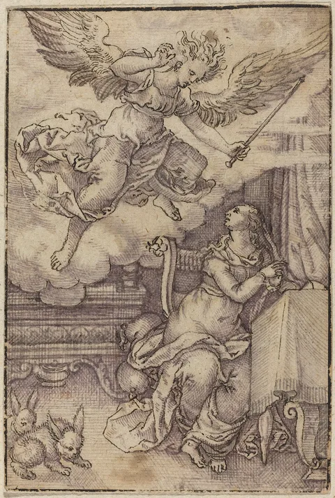 Virgil Solis, The Annunciation