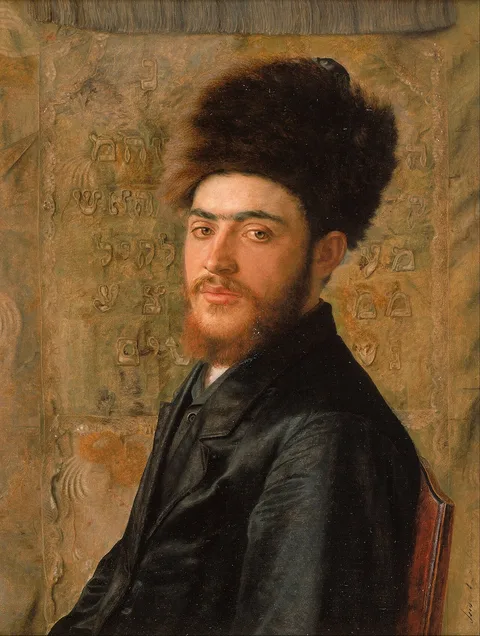 Isidor Kaufmann, Man With Fur Hat