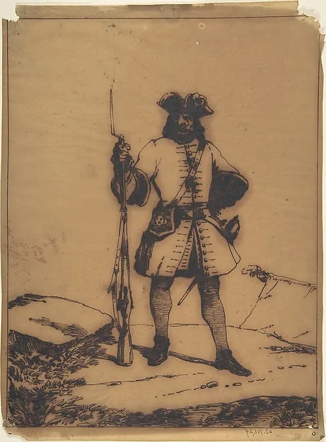 Nicolas Toussaint Charlet, Standing Soldier