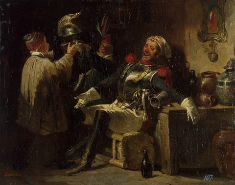 Nicolas Toussaint Charlet, Soldier and Boys