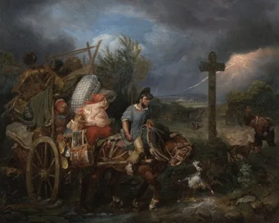 Nicolas Toussaint Charlet, The Diligence