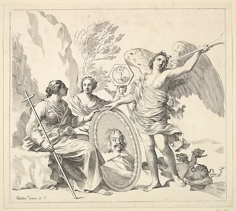 Claude Mellan, Louis-Emmanuel de Valois, comte d'Alais et duc d'Angoulême