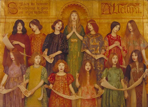 Thomas Cooper Gotch, Alleluia