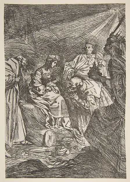 Claude Vignon, The Adoration of the Magi