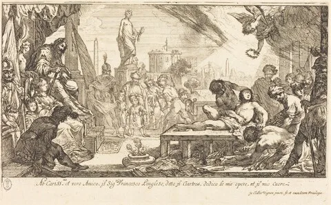 Claude Vignon, The Martyrdom of Saint Lawrence