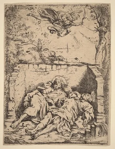 Claude Vignon, The Bodies of Saints Peter and Paul