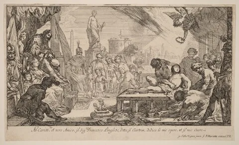 Claude Vignon, The Martyrdom of Saint Lawrence
