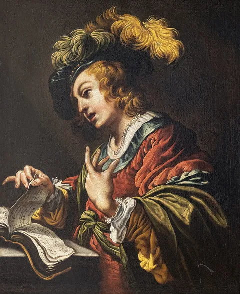 Claude Vignon, The young singer