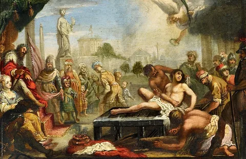 Claude Vignon, The Martyrdom of Saint Lawrence