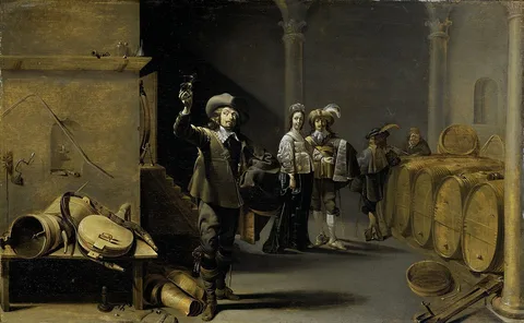 Jacob Duck, The wine connoisseurs