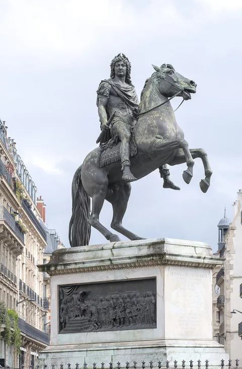 François Joseph Bosio, equestrian statue of Louis XIV