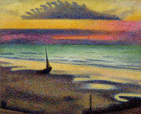Georges Lemmen, Beach at Heist
