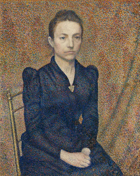Georges Lemmen, Portrait of the Artist's Sister