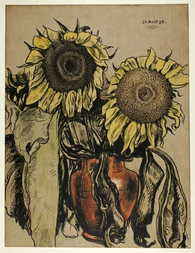 Georges Lemmen, Sunflowers