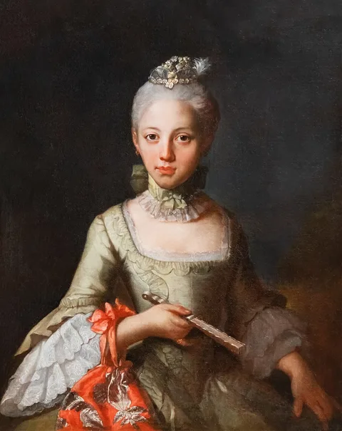 Giuseppe Bonito, Portrait of young girl