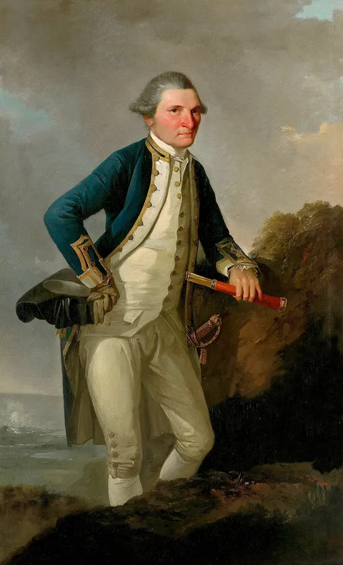 John Webber, Portrait of Captain James Cook