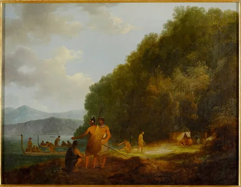 John Webber, Ship Cove, Queen Charlotte Sound