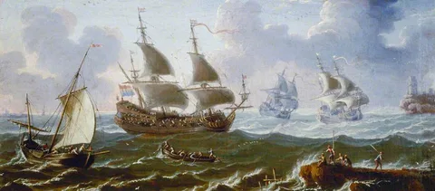Adam Willaerts, Dutch Naval Battle