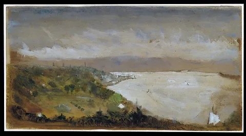 Stanford White, View of the Hudson River from the Catskills