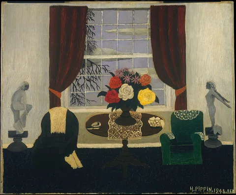Horace Pippin, Victorian Interior I