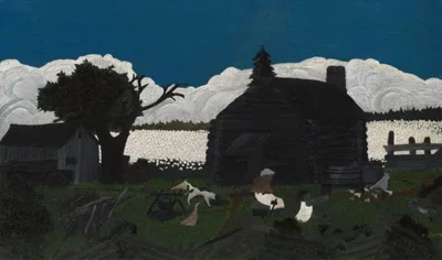 Horace Pippin, Cabin in the Cotton