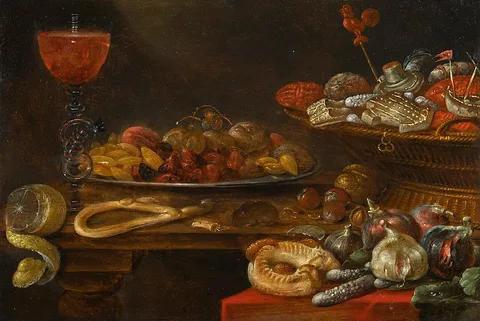 Alexander Adriaenssen, Still life with sweetmeats