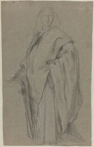 Alessandro Longhi, Portrait of a Procurator [verso]