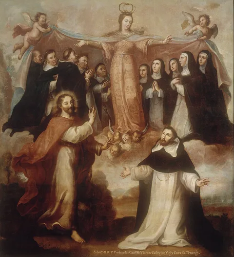 Miguel Cabrera, Allegory of the Virgin Patroness of the Dominicans