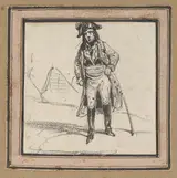 Victor Adam, Soldier leaning on his sword