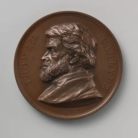 Joseph Edgar Boehm, In Honor of Thomas Carlyle's 80th birthday, 1875