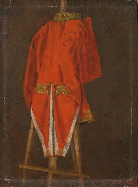 Joseph Edgar Boehm, Study of a Coat Belonging to John, 11th Earl of Westmorland